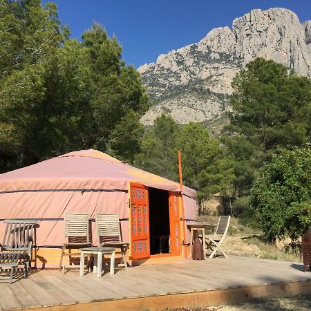 ホテル La Yurta Naranja フィネストラット エクステリア 写真