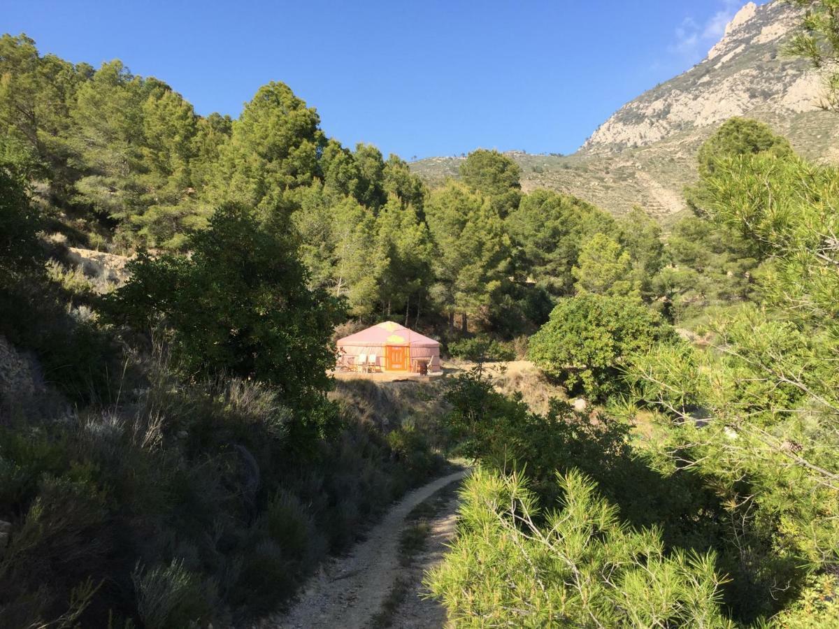 ホテル La Yurta Naranja フィネストラット エクステリア 写真