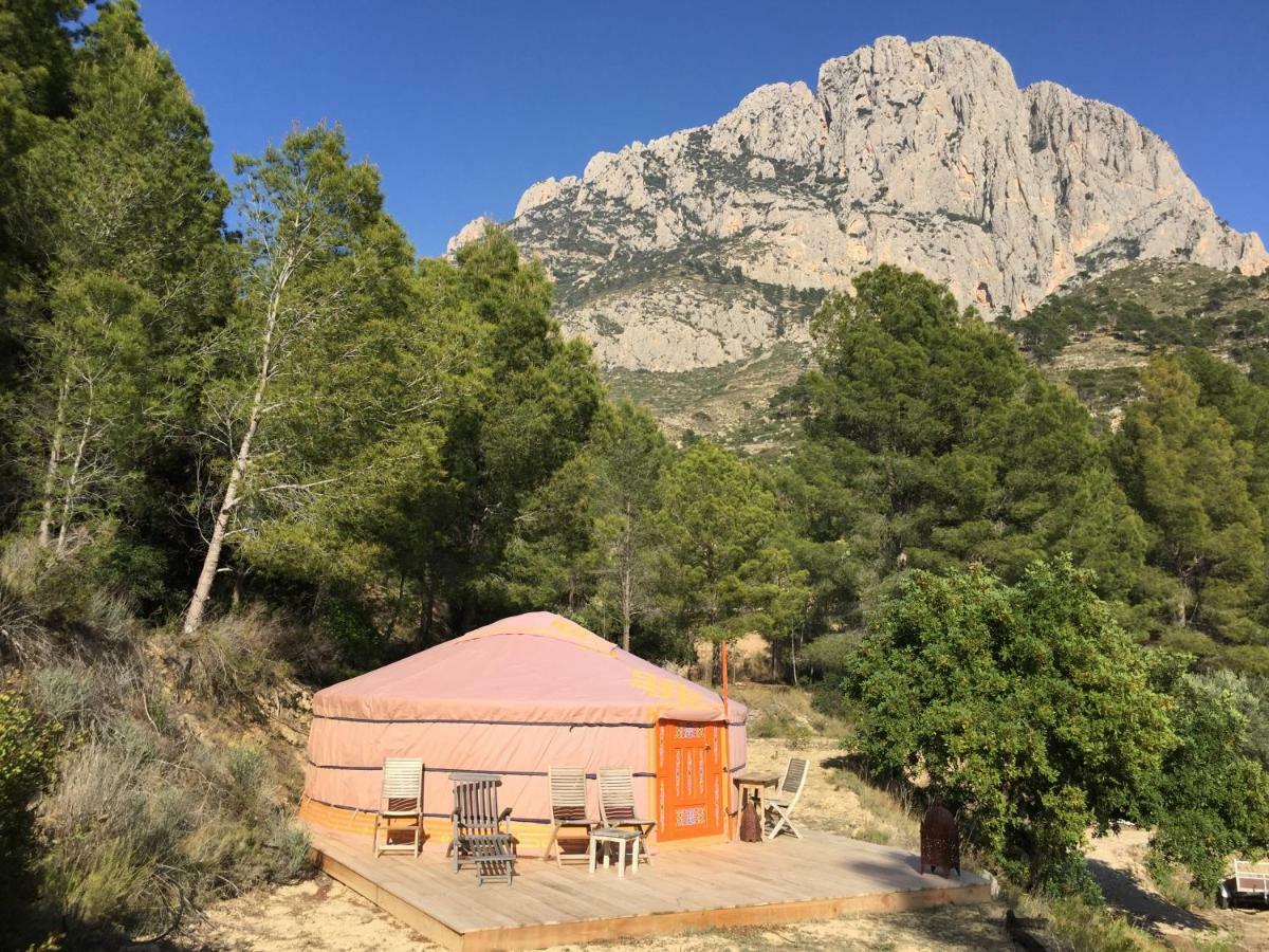 ホテル La Yurta Naranja フィネストラット エクステリア 写真