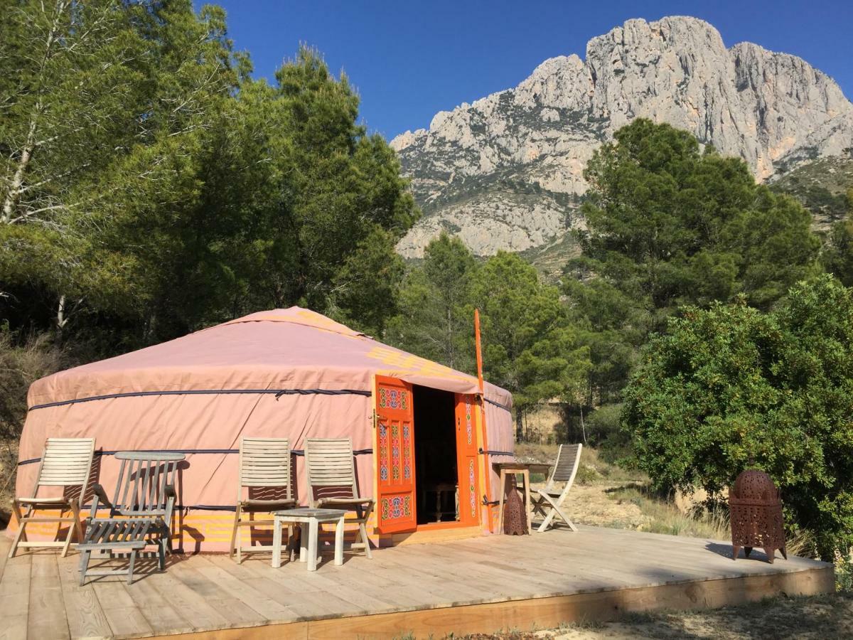 ホテル La Yurta Naranja フィネストラット エクステリア 写真